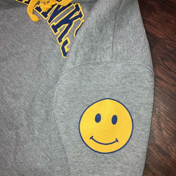 Women’s pullover hoodie thanks for nothing mighty fine xl crop top - Picture 2 of 4